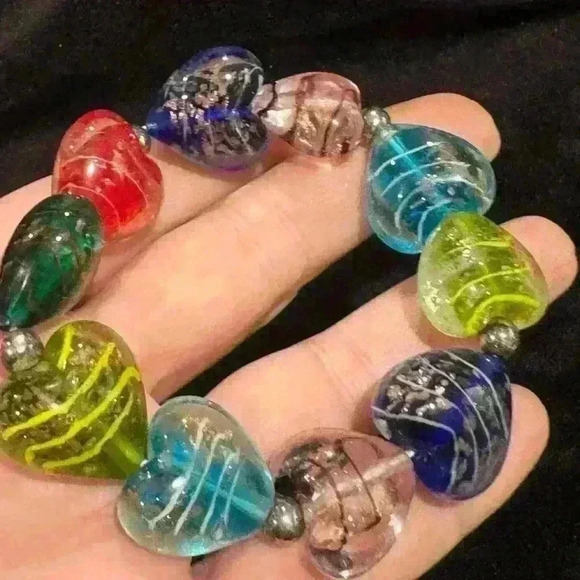 5 for $25| Set of two pieces of colorful beaded bracelet and necklace - Picture 5 of 11